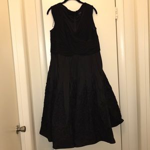 Black evening dress